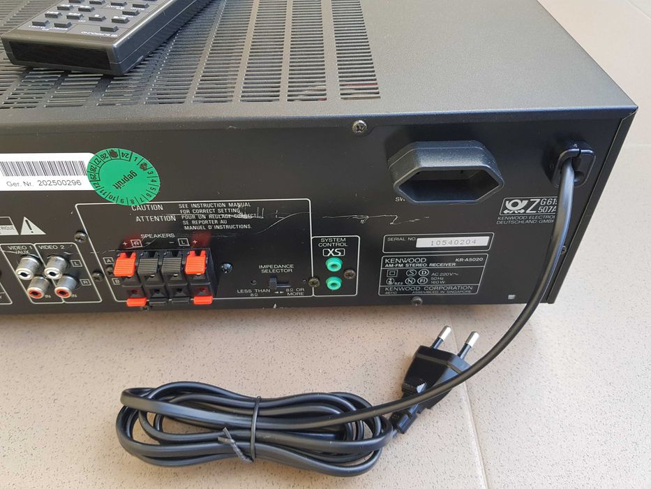 Amplituner, statie Kenwood, stereo reciver KR-A5020 cu telecomanda