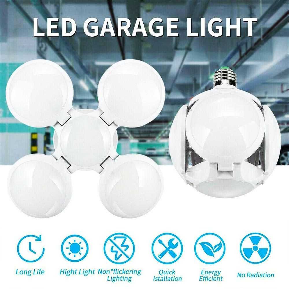 Соларна LED лампа TRANSFORMER BALL 25W Е27, 6500К