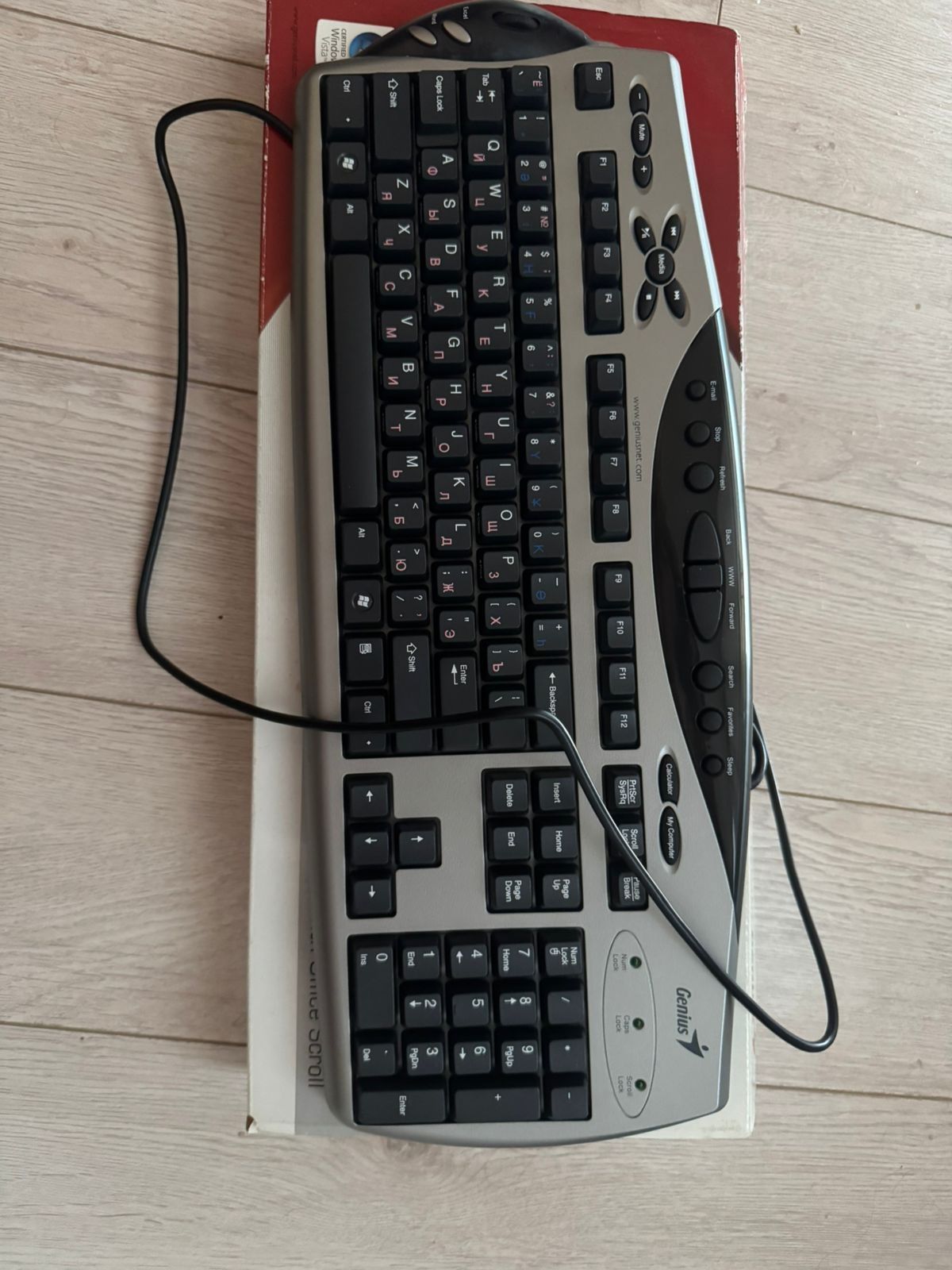 Клавиатура KB-21e Scroll новая
