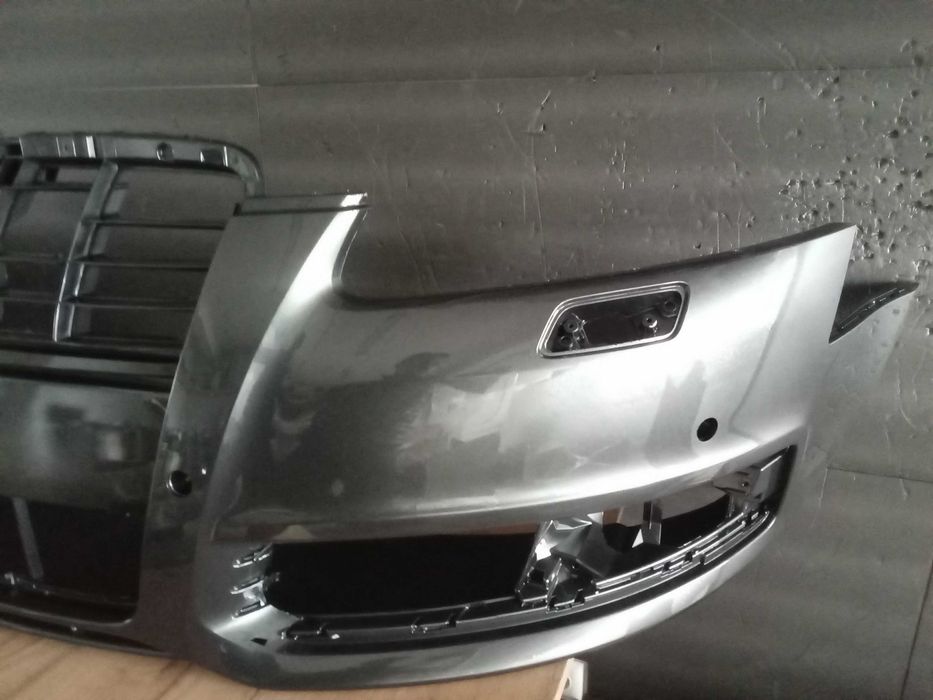 Bara fata Audi A6 C6 Facelift spalator far, senzori LZ7S Gri Daytona