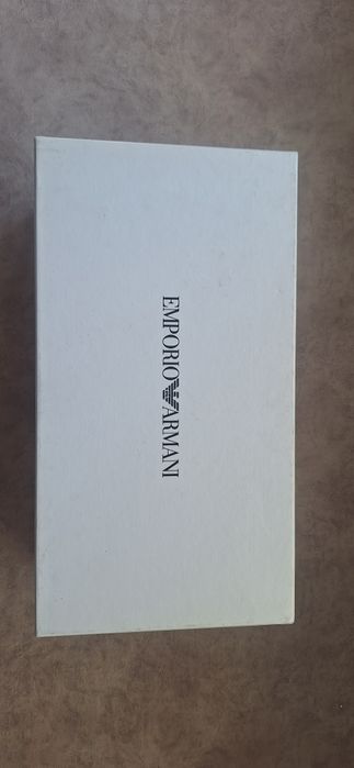 Emporio Armani, Нови обувки - пантофки, р-р EU 38, естествена кожа