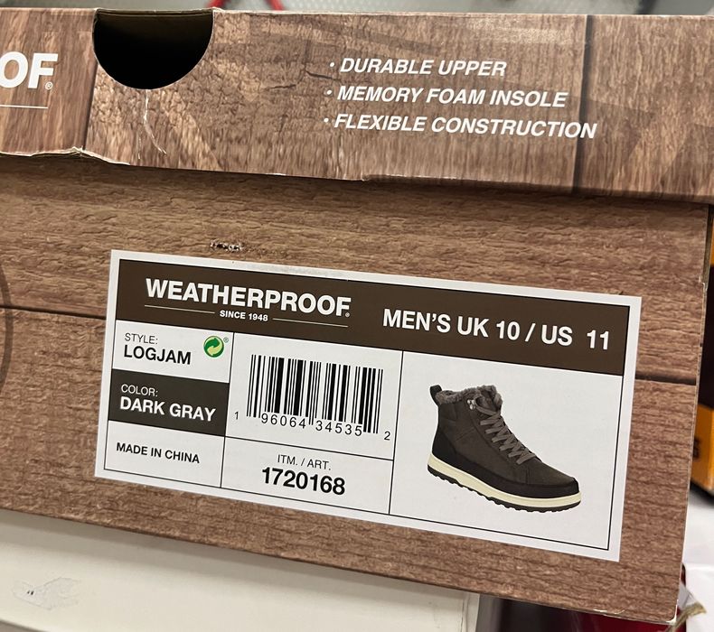 WEATHERPROOF мъжки ботуши обувки