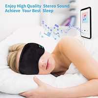 Masca de dormit cu casti, Bluetooth, Wireless