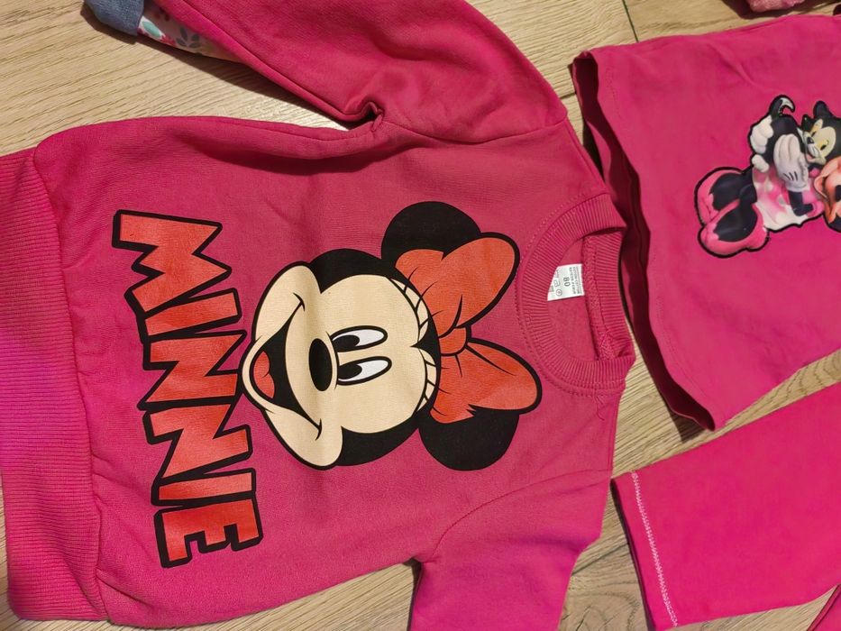 Lot haine fetițe măr 80