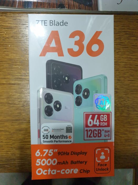 ZTE Blade A36 .Новый