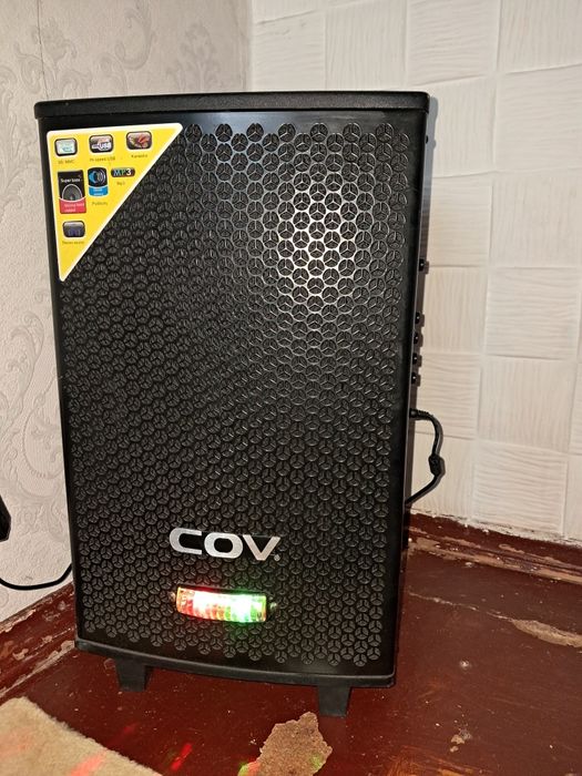 Калонка COV CV109 звук чёткий громкий можно гараж дома цена 40 тенге