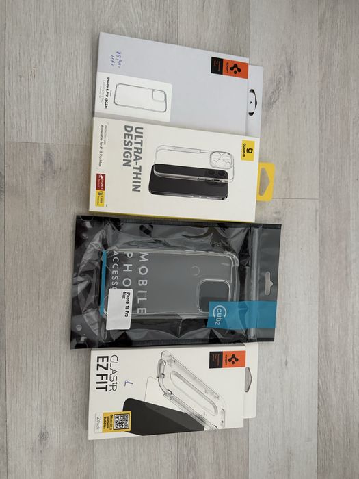 Vand folie de sticla si huse IPHONE 13, 14, 15 PRO MAX