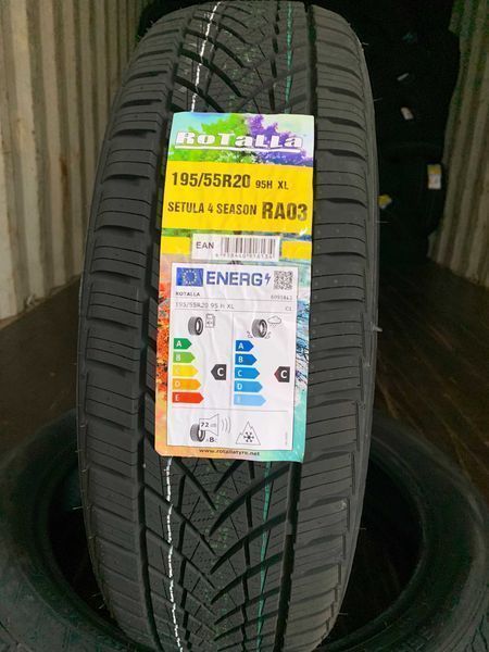 Нови всесезонни гуми ROTALLA SETULA 4 SEASON 195/55R20 95H XL НОВ DOT