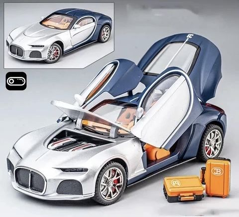 Modelka. Bugatti 1:24 masshtab