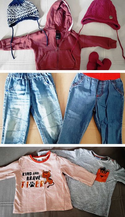 lot haine bebe, mărimea 80 (32 de piese)