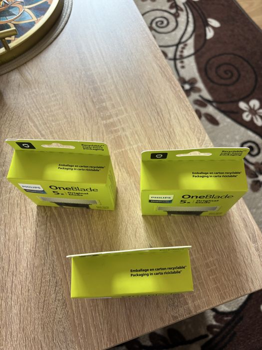 Philips OneBlade 3 комплекта 5 ножчета за бръснене.