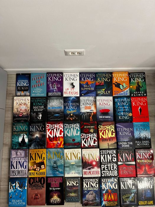 Colecție Stephen King în engleză – hardcover + ediții speciale – LOT