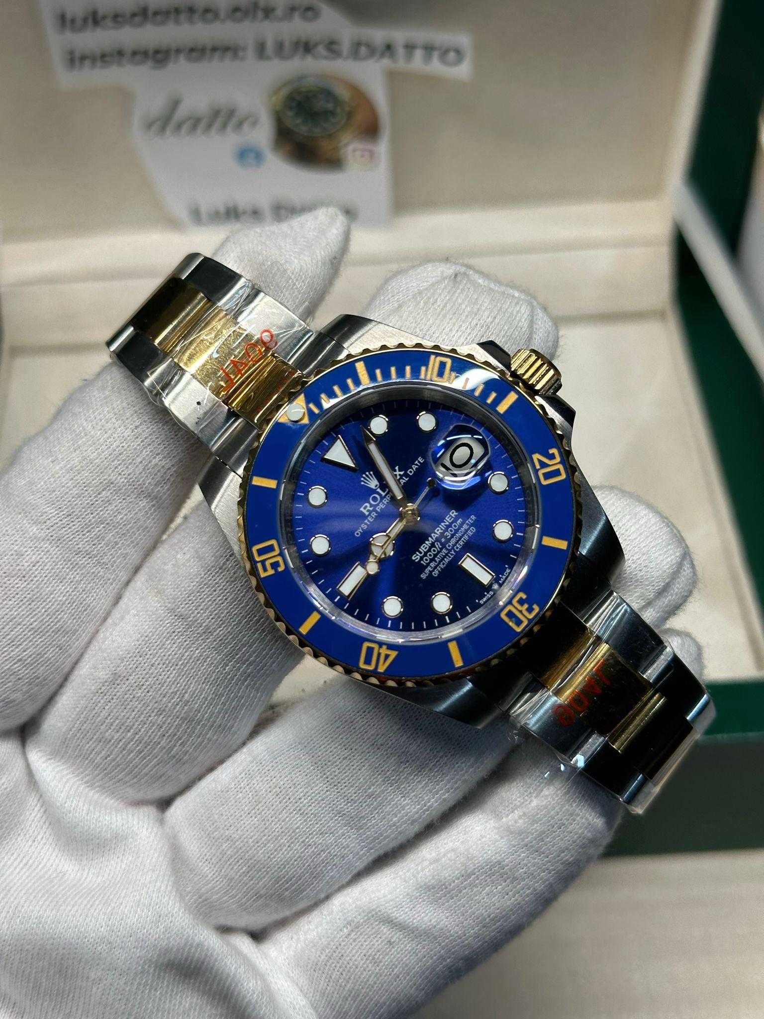 Submariner 41 MM Two Tone Blue Dial Gold Silver 1266