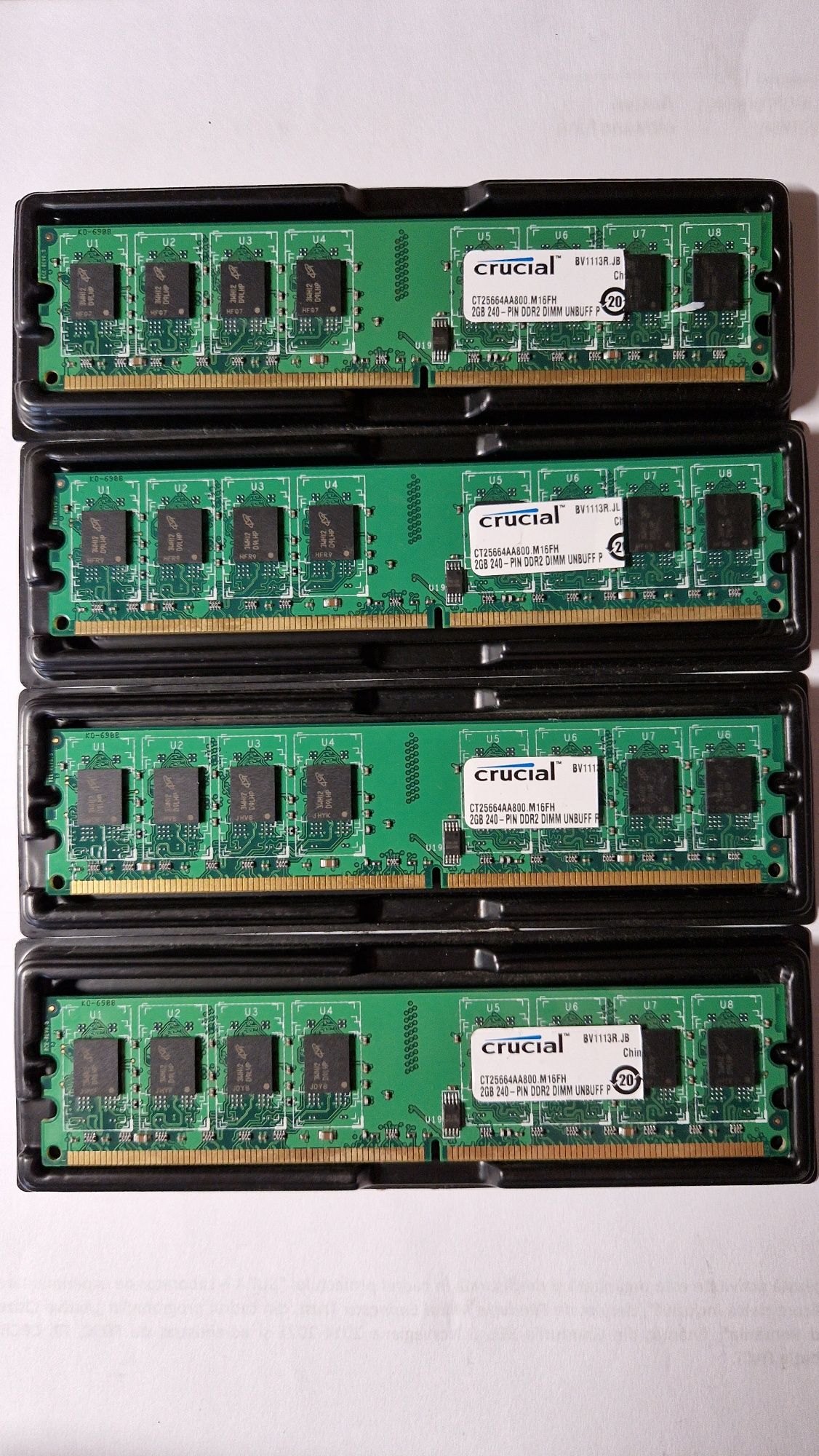Memorii DDR2 Crucial