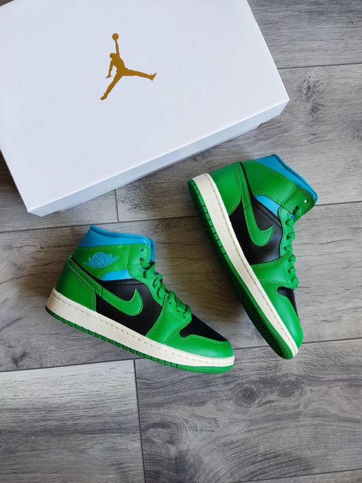 Air Jordan 1 mid Lucky Green