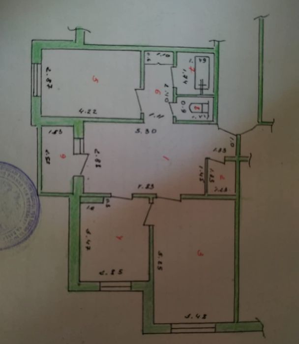 3-х комнатная квартира квартал конструкторов
