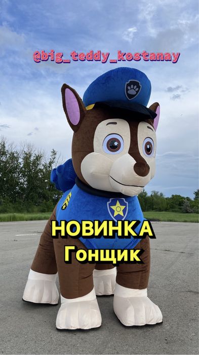 Ростовые куклы аниматоры Костанай Щенячий патруль Гонщик