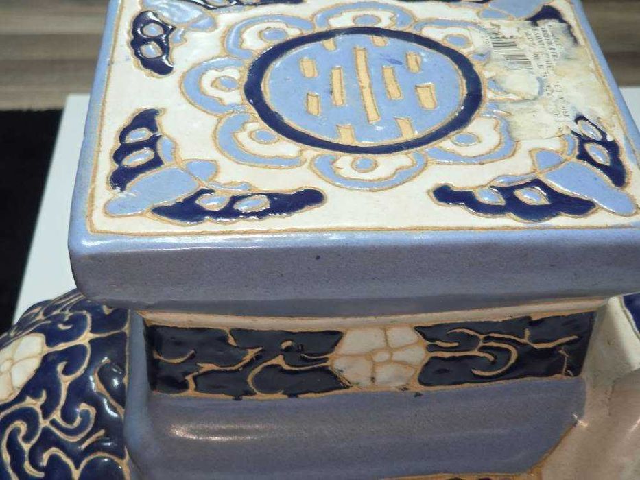 Elefant vintage mare din ceramica