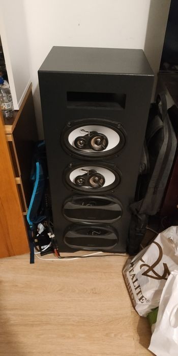 Pioneer 2x10 inch boxa cu difuzoare auto Crunch Esx subwoofer