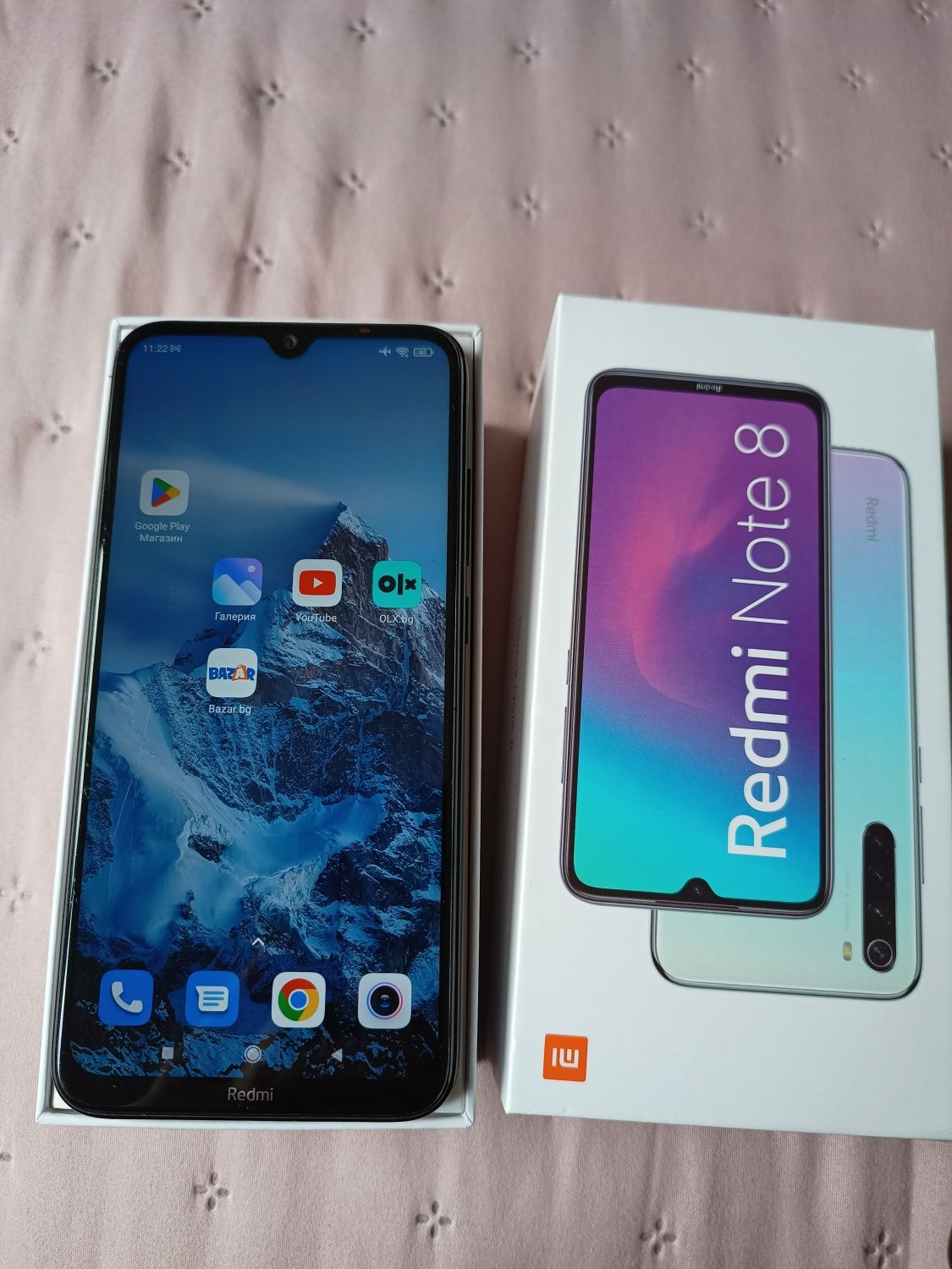 Xiaomi redmi note 8 4gb ram 64gb ЧИСТО НОВА БАТЕРИЯ