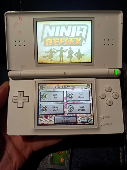 Consola Nintendo DS Lite + incarcator + jocuri