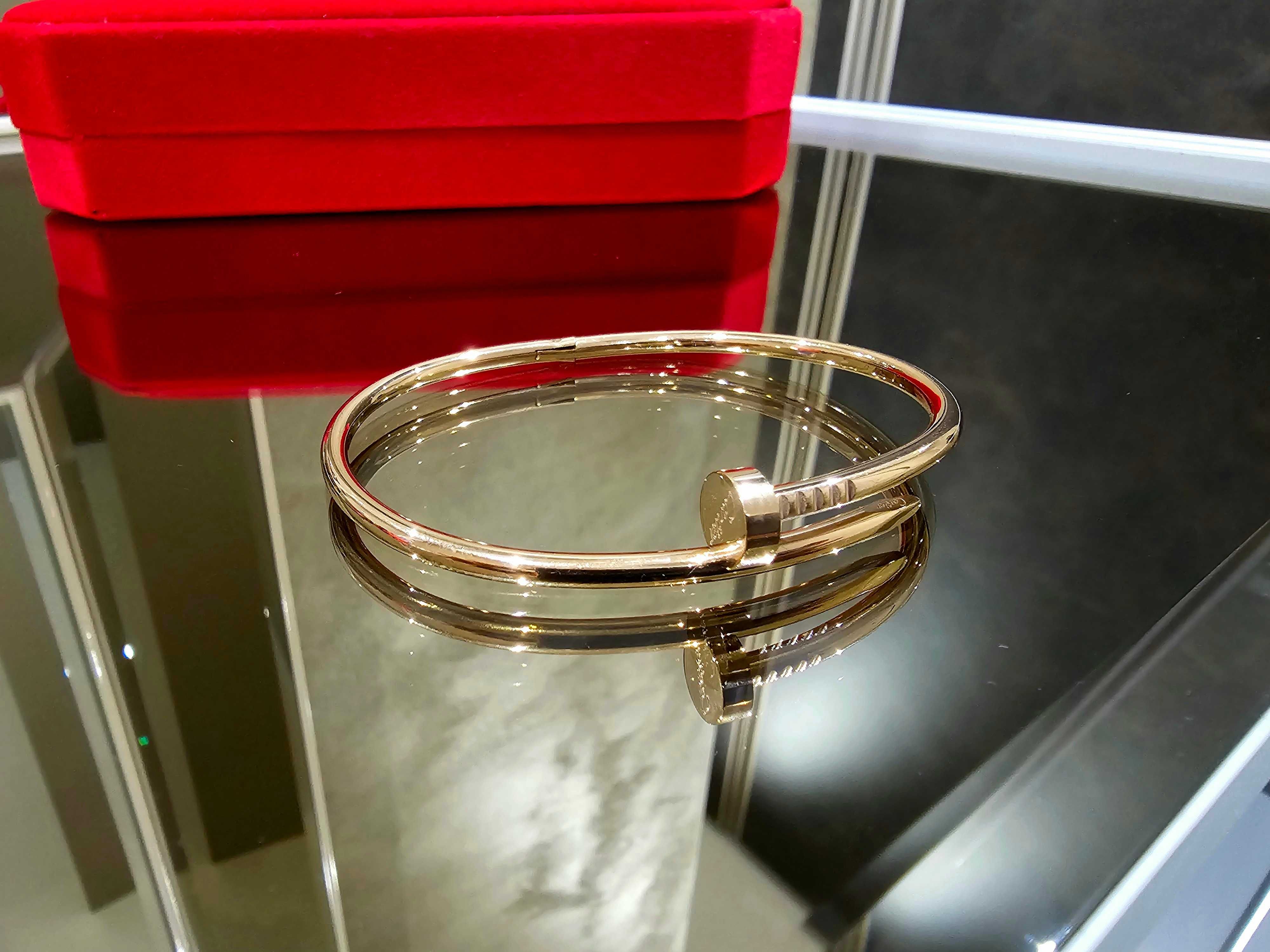 CARTIER Nail Juste un Clou Small Thin Rose Gold Гривна Пирон