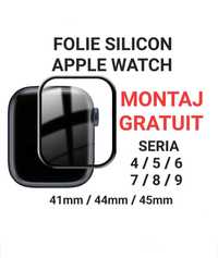 Folie Silicon Apple Watch Seria 4 5 6 7 8 9