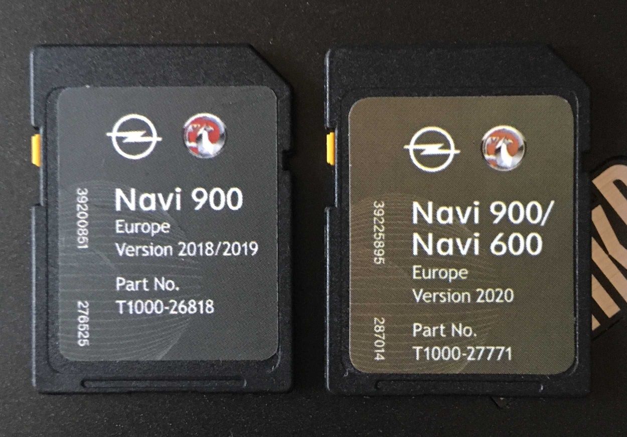 Карта за SD навигация Опел / Шевролет  GPS Европа