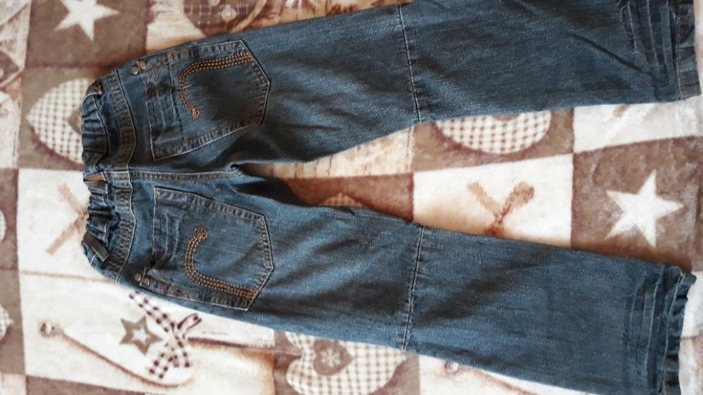 Блузка и дънки H&M 7-8г.