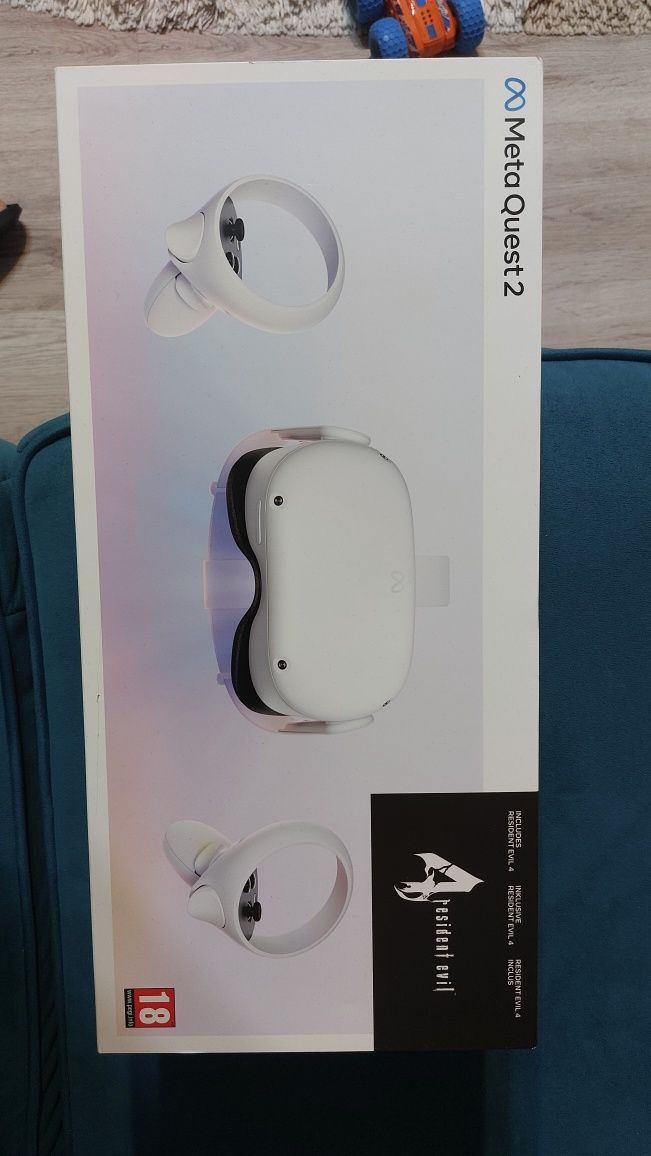 Ochelari VR META Oculus Quest 2, 128GB + Joc Resident Evil 4,