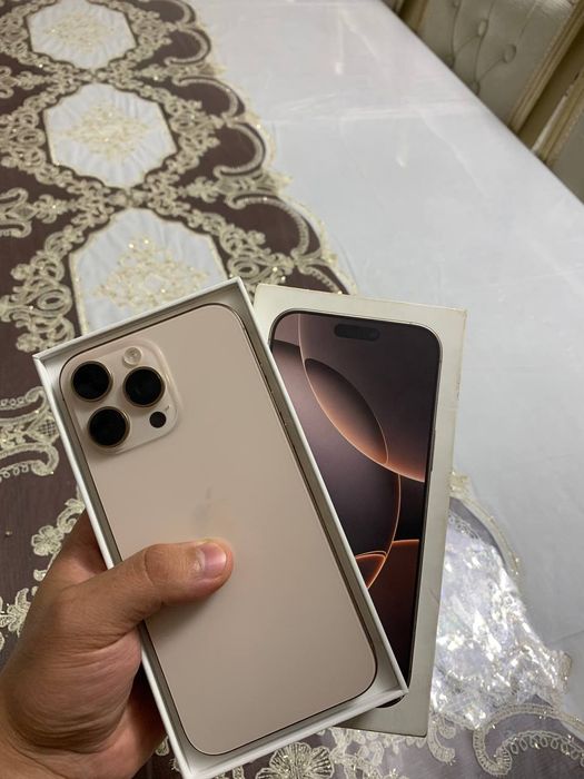 Iphone 16 pro max desert titanium 256 gb ideal