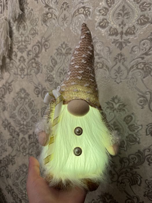 Гномик подсвечник