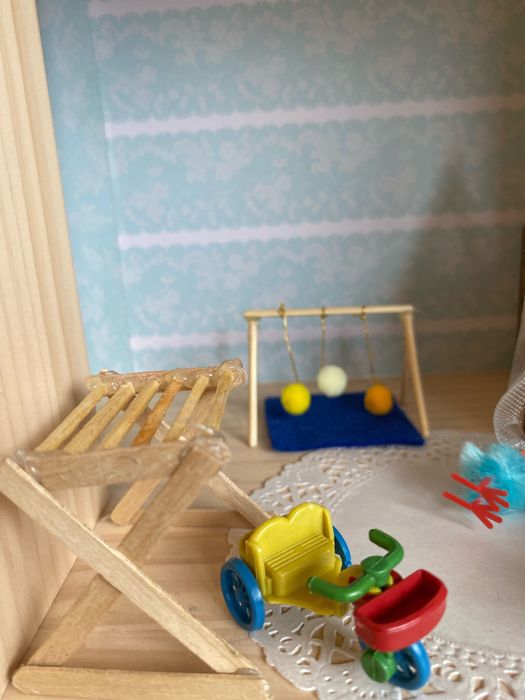 Куклена къща от дърво