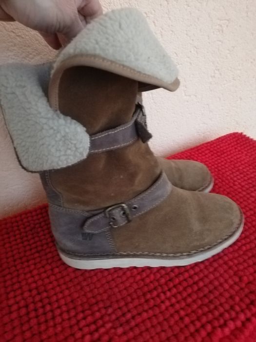 Cizme piele și blana Portugal nr 37