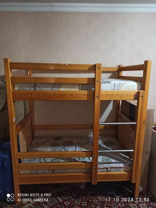 Двухэтажная детская кровать