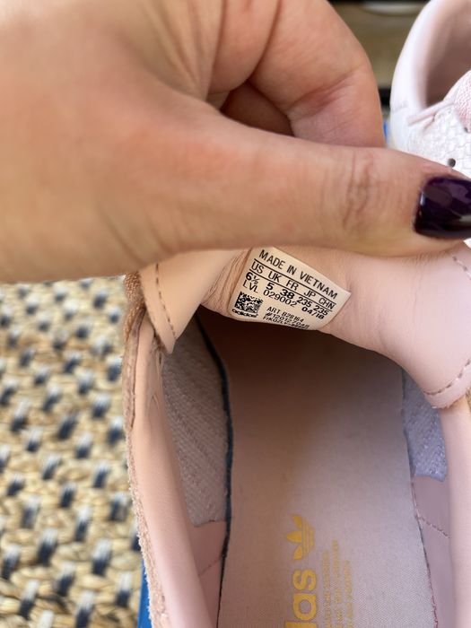 Adidas samba rose естествена кожа