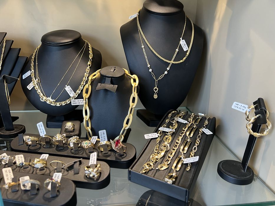 Lant aur 14k 18k 585 750 bijuterii bratara inel cercei. bijuterie dama