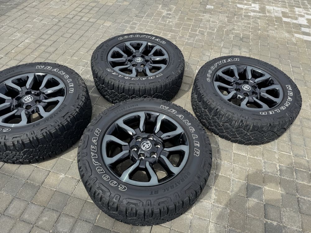 Джанти с гуми за Toyota hilux