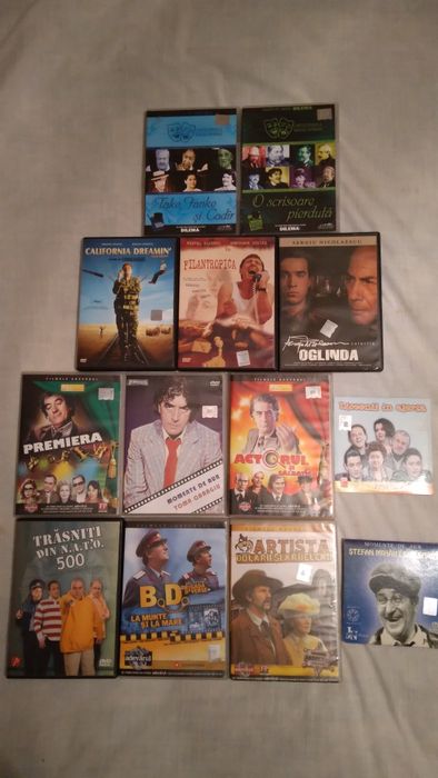 Dvd cu actori romani celebri, comedii