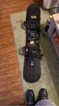 Snowboard dechatlon 152cm+ boots matimea 42