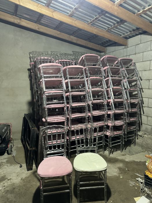 Продам банкетный ресторанный стулья прозрачный стулья 120 штук
