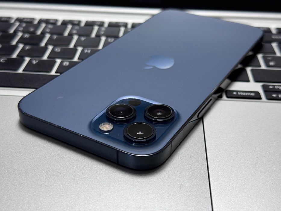 iPhone 12 Pro Max, Pacific Blue, 128Gb |Acceptam Schimburi| Cod G463 |