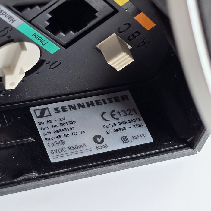 Casti wireless Sennheiser DW Pro 2 USB DECT