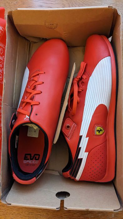 Puma evoSPEED Low SF Scuderia Ferrari rosso corsa alb - 44eur