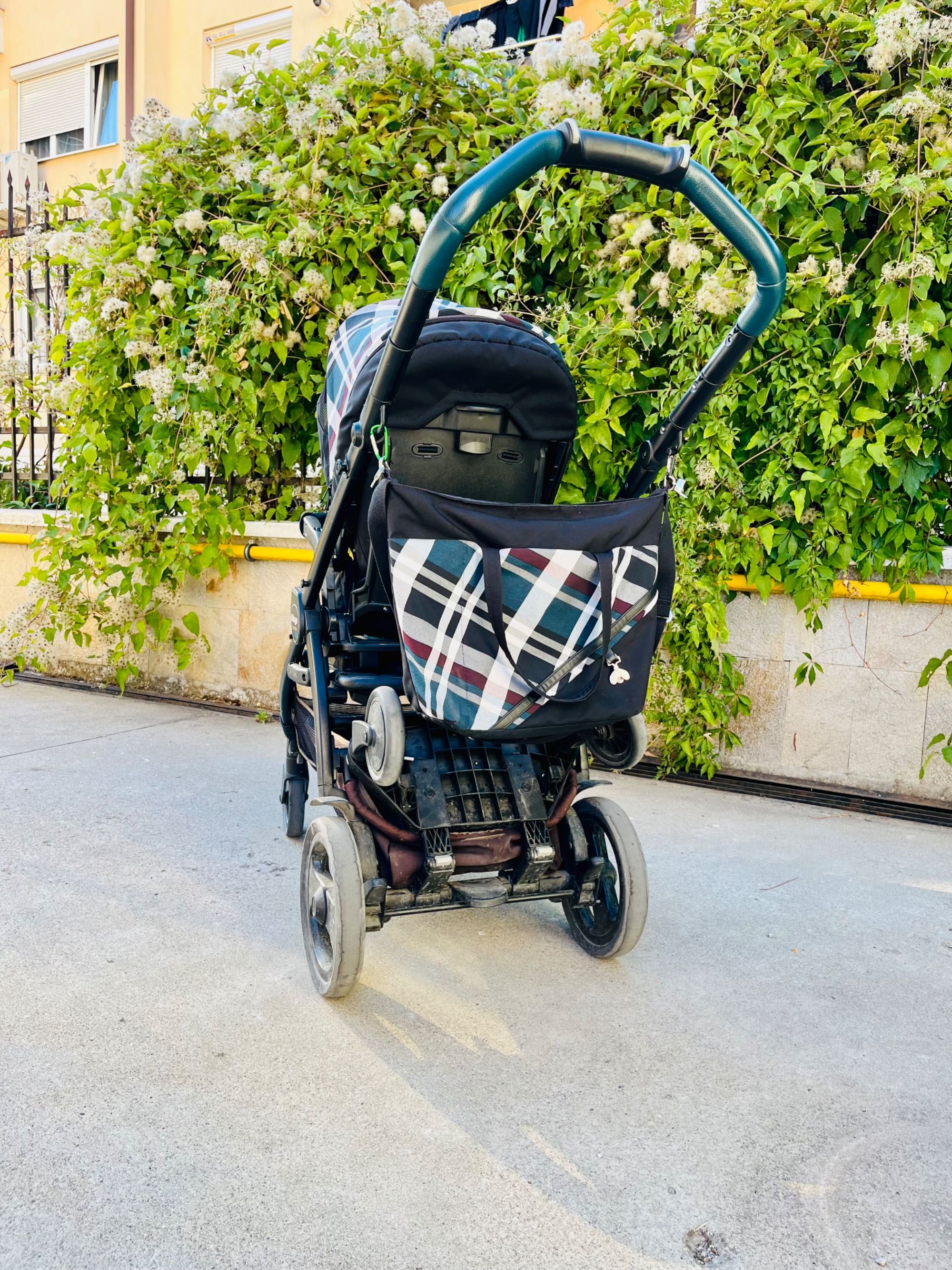 Количка Peg Perego BOOK TARTAN ELITE MODULAR + Izofix Base