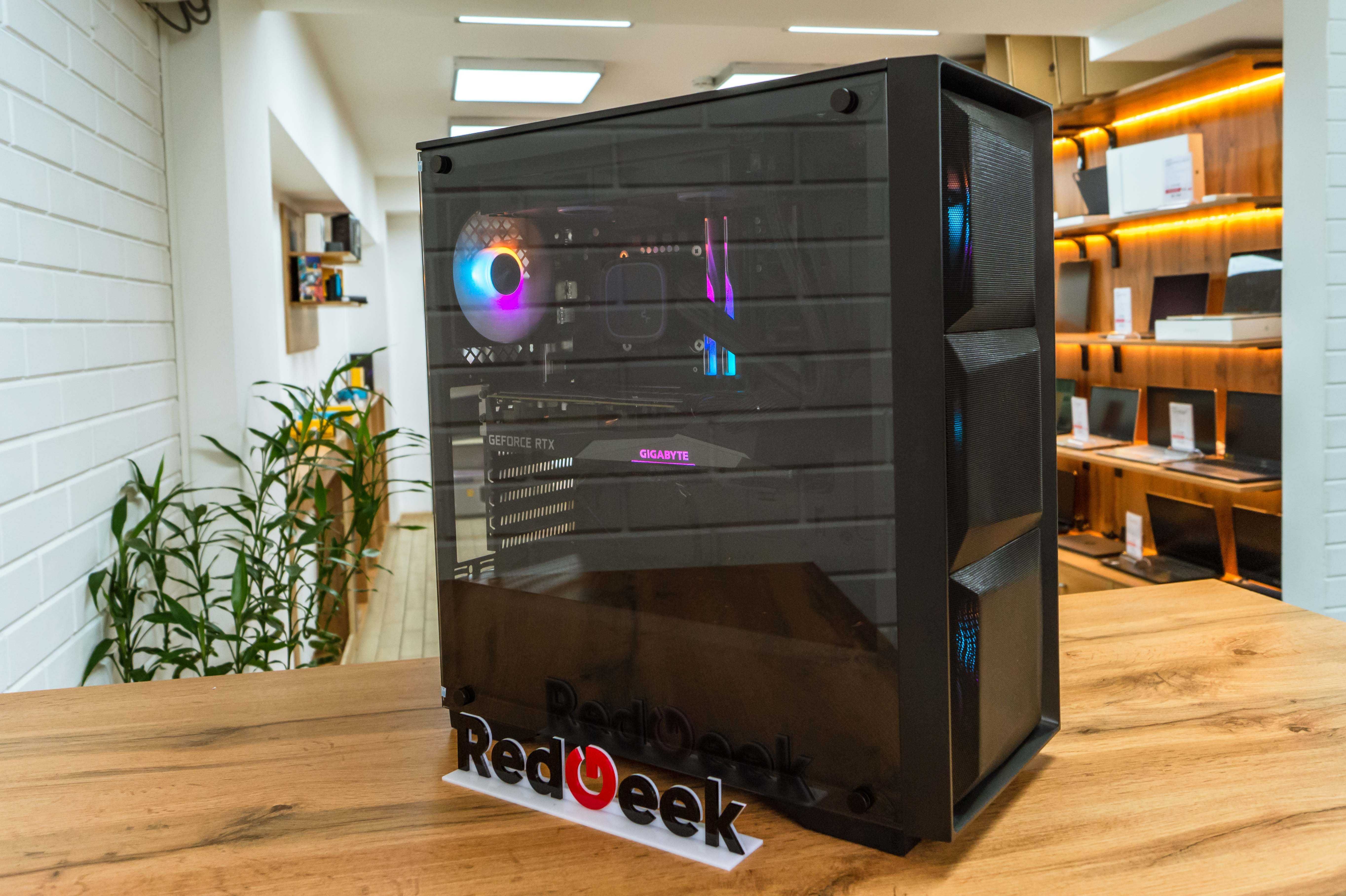 Новый ПК CORE I5 12400F|RTX 4060 |32GB/16GB|SSD M.2 1TB|Red Geek