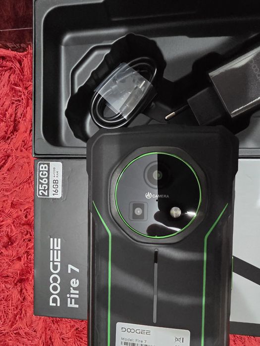 -Doogee Fire 7, Nou, 256Gb, 4Ram+12 extins, telefon de munca rezistent