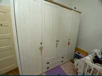 Dulap Jysk Markskel , 212 x 210 , alb/stejar