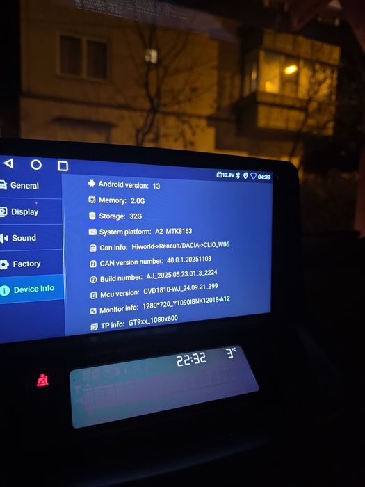 Navigatie Android Renault Megane 3