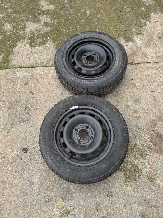 jante tabla ford 4X108 R14 cu anvelope vara